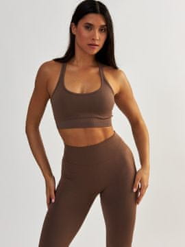 Rjav športni modrček - Gym Queen XS