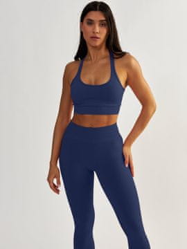 Temno moder športni modrček - Gym Queen XS
