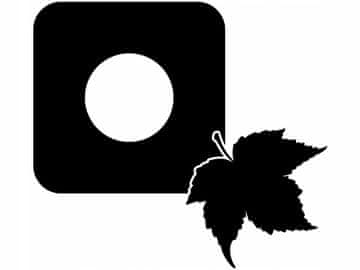 Zaščitna nalepka za stikalo - Leaf