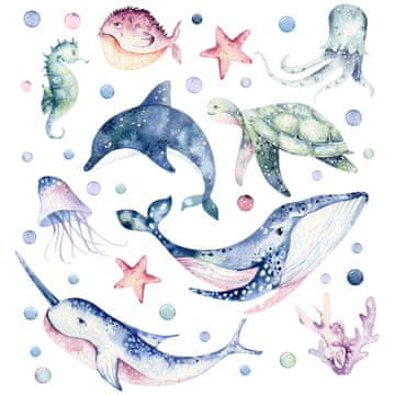 Dekorativna nalepka za otroke - Ocean XL