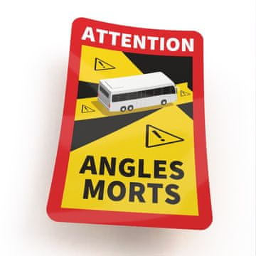 Informacijska nalepka - ANGLES MORTS BUS