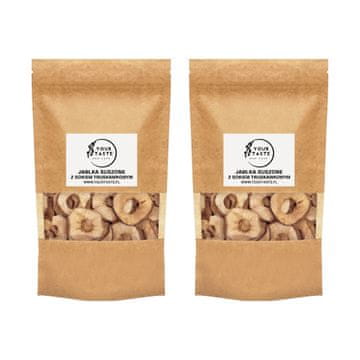 Sušena jabolka z jagodnim sokom 500 g