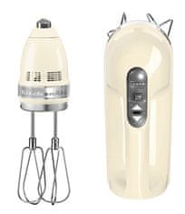KitchenAid 5KHM9212 9-stopenjski ročni mešalnik Barva: kremni sijaj