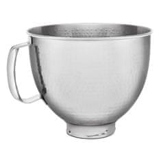 KitchenAid 4,8-litrska dekorativna posoda iz nerjavečega jekla Artisan s 5 posodami, barva: kladiva