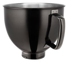 KitchenAid 4,8-litrska dekorativna INOX Artisan posoda s 5 posodami Barva: sijoče črna