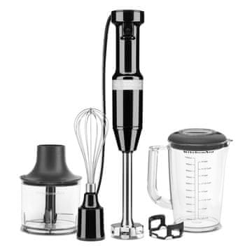 KitchenAid Palični mešalnik z dodatki 5KHBV83 Barva: sijajno črna