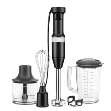 KitchenAid Palični mešalnik z dodatki 5KHBV83 Barva: mat črna