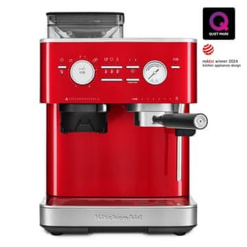 KitchenAid Polavtomatski aparat za kavo Barva: karamelno rdeča