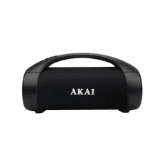 Akai BT zvočnik ABTS-55 50W RMS Bluetooth 5.0 IPX5 TWS RGB črne barve