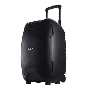 Akai zvočnik za zabave ABTS-X10 PLUS 50 W RMS Bluetooth TWS karaoke črne barve