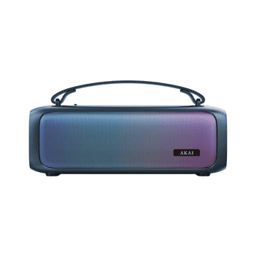 Akai BT zvočnik ABTS-08BL 8 W RMS Bluetooth 5.1 FM AWS RGB moder