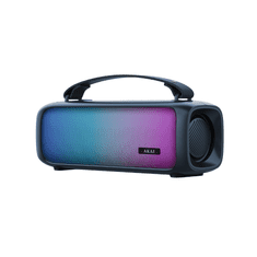 Akai BT zvočnik ABTS-08BL 8 W RMS Bluetooth 5.1 FM AWS RGB moder