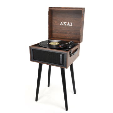 Akai Gramofon ATT-101BT 2×0,8 W RMS Bluetooth 5.0 vhod/izhod USB SD RCA