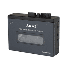 Akai prenosni žepni kasetofon Bluetooth 5.4 vhod/izhod USB-C
