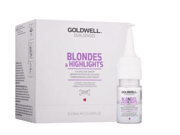 GOLDWELL DLS Blondes&High serum za utrditev barve 12 x 18 ml