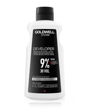 GOLDWELL Losjon za razvijanje sistemov Oxydant 9% 1000 ml