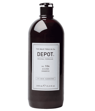 DEPOT NO.104 Silver šampon za sive, bele ali beljene lase 1000 ml