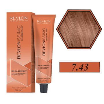 Revlon Professional Revlon Revlonissimo Colorsmetique barva za lase 60 ml 7,43