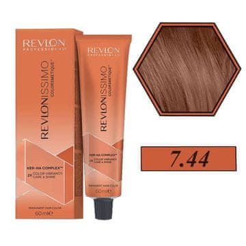 Revlon Professional Revlon Revlonissimo Colorsmetique barva za lase 60 ml 7,44
