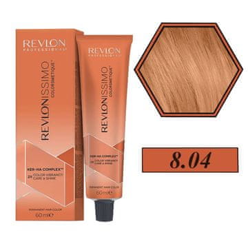 Revlon Professional Revlon Revlonissimo Colorsmetique barva za lase 60 ml 8/04