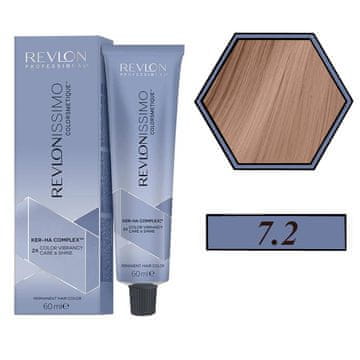 Revlon Professional Revlon Revlonissimo Colorsmetique barva za lase 60 ml 7.2