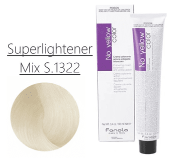 Fanola mešanica za super posvetlitev las brez rumenih odtenkov S.1322 100 ml