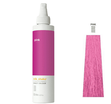 Milk Shake Balzam za lase Direct Rosa, barva 200 ml, roza