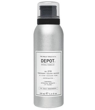 DEPOT št. 210 Temp Color Mousse antracit 100 ml