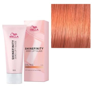Wella Shinefinity 60 ml 06/43 zlata