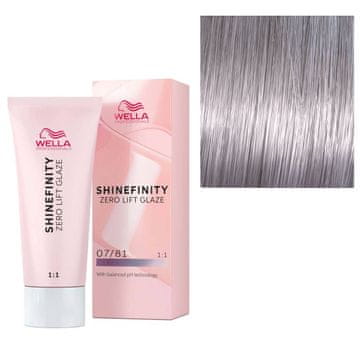 Wella Shinefinity 60 ml 07/81 Biserna barva