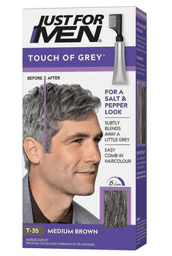 Just For Men Samo za moške srednje rjava T35 dotik sive 40 g