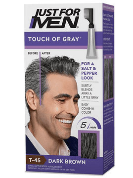 Just For Men Samo za moške temno rjava T45 dotik sive 40 g