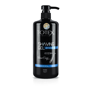 Totex gel za britje Cool za moške 750 ml