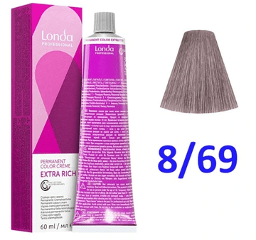 Londa permanentna barva 60ml 8/69