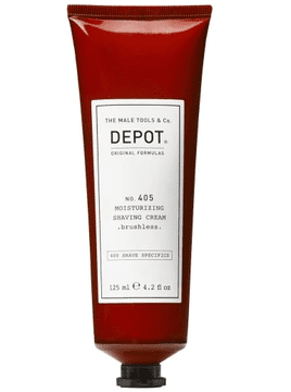 DEPOT Vlažilna krema za britje št. 405 125 ml
