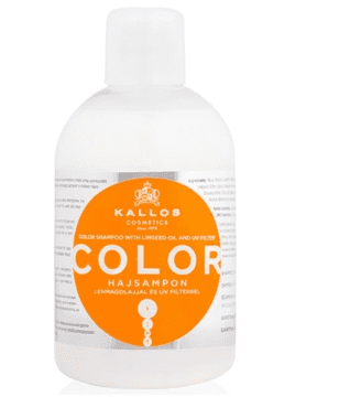 Kallos Šampon z UV-filtrom Color Laneno olje 1000 ml