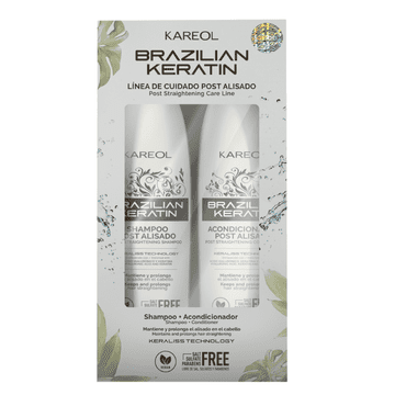 brazilski keratin post-šop + balzam 2x 300 ml