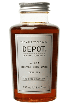 DEPOT št. 601 gel za prhanje z vonjem temnega čaja 250 ml