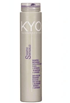 KYO Techno System šampon proti rumenkastim lasem 250 ml