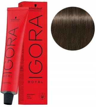 Schwarzkopf Igora Royal barva za lase 60 ml 5-00 svetlo rjava naravna ekstra