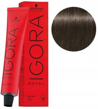 Schwarzkopf Igora Royal barva za lase 60 ml 5-1 svetlo pepelnato rjava
