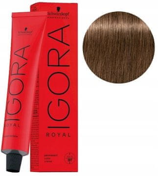 Schwarzkopf Igora Royal barva za lase 60 ml 6-65 TEMNO BLONDA ČOKOLADNO ZLATA