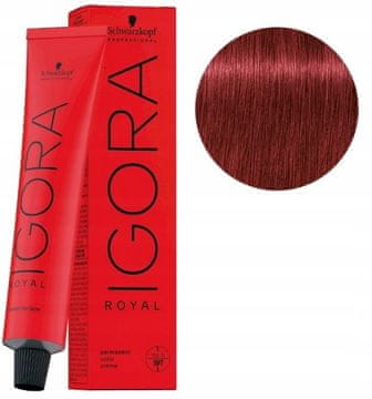 Schwarzkopf Igora Royal barva za lase 60 ml 6-88 TEMNO BLONDIN RDEČA EXTRA