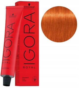 Schwarzkopf Igora Royal barva za lase 60 ml 8-77 svetlo blond bakreno ekstra