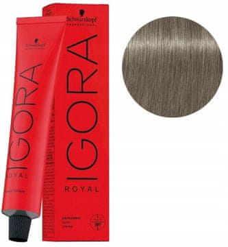 Schwarzkopf Igora Royal barva za lase 60 ml 9-24 ZELO SVETLA BLOND PEPELNATO BEŽ