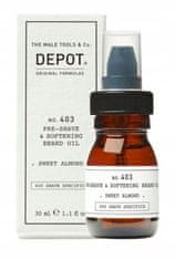 DEPOT Olje za brado pred britjem in mehčanje št. 403 30 ml