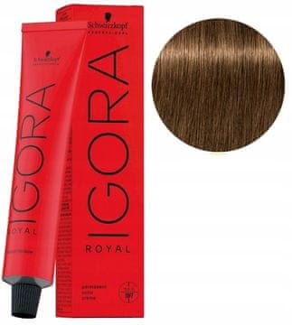 Schwarzkopf Igora Royal barva za lase 60 ml 6-5 TEMNO BLONDA ZLATA