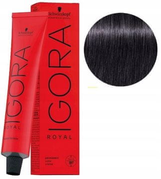 Schwarzkopf Igora Royal barva za lase 60 ml E-1 koncentrat pepelnato ekstra hladen