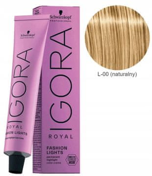 Schwarzkopf barva Igora Royal Fashion Lights št. L-00