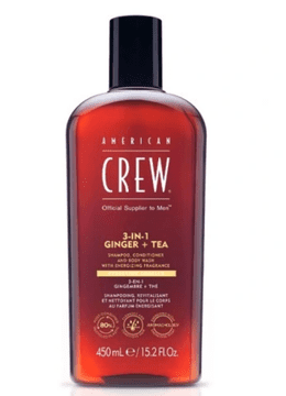 American Crew 3 v 1 gel z ingverjem in čajem 450 ml